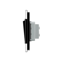 Load image into Gallery viewer, Livolo 2 ahela mehaaniline lüliti klaaspaneeliga